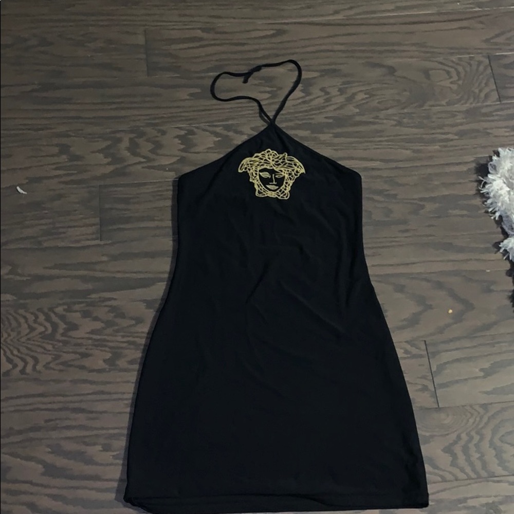Black and Gold dress